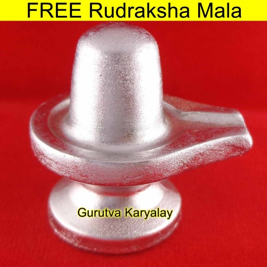 73 Gram Parad Shivalinga Mercury